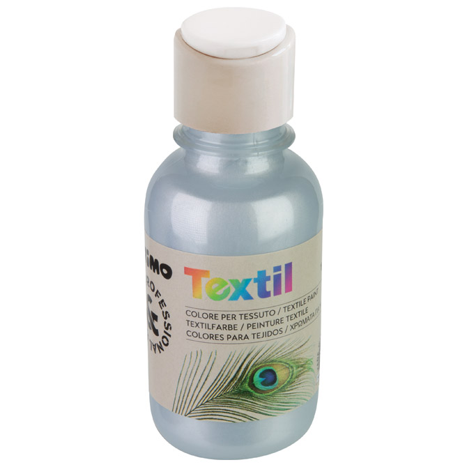 Boja tempera za tekstil 125ml Primo 410TXM125910 srebrna