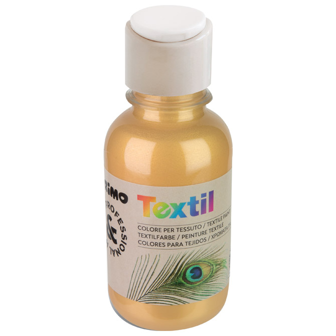 Boja tempera za tekstil 125ml Primo 410TXM125920 zlatna