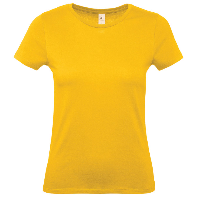 Majica kratki rukavi B&C #E150/women zlatna žuta S