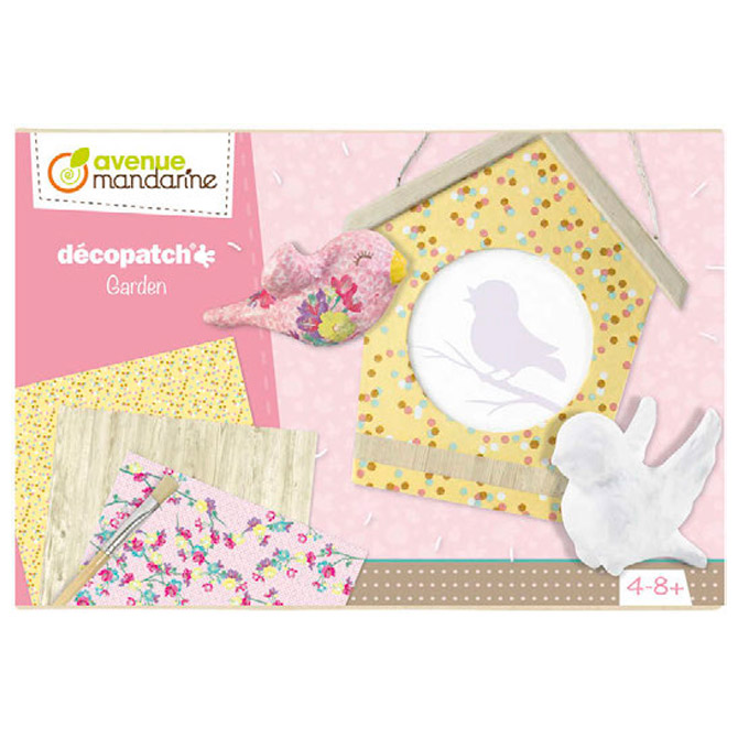 Set za Decopatch (tehniku ukrašavanja) vrt Clairefontaine CO177C!!