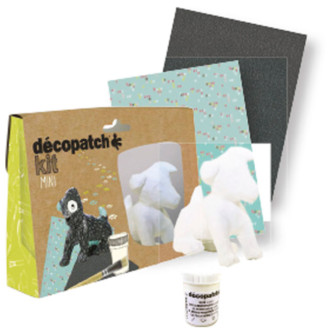 Set za Decopatch (tehniku ukrašavanja) pas Clairefontaine KIT017O!!