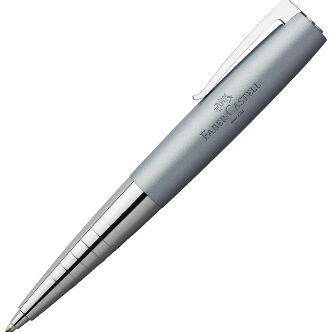 Olovka kemijska metalna Loom Faber Castell 149107 metalik pastelno plava!!