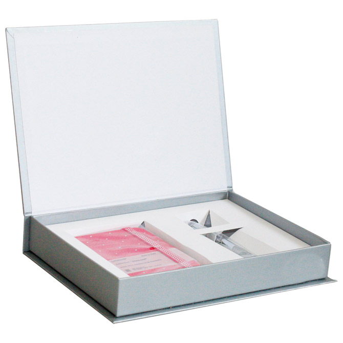 Set poklon notes Lanybook  9x14cm Diamond karo pink+olovka kemijska Basic Faber Castell sjajna sre!!