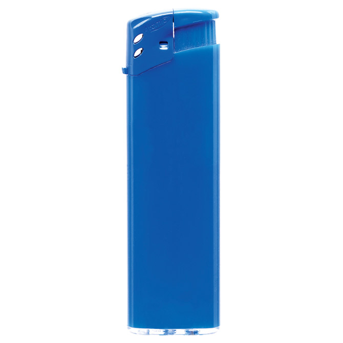 Upaljač elektronski sjajni Atomic Favorit plavi