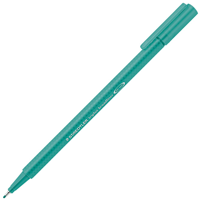 Flomaster broadliner 0,8mm Triplus Staedtler 338-54 tirkiz!!