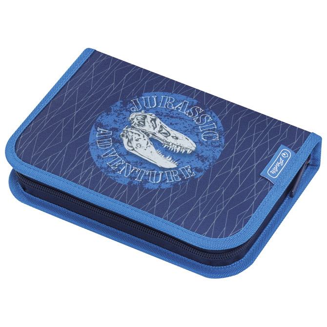Pernica puna 1zip 2preklopa Blue Dino Herlitz 50014385!!