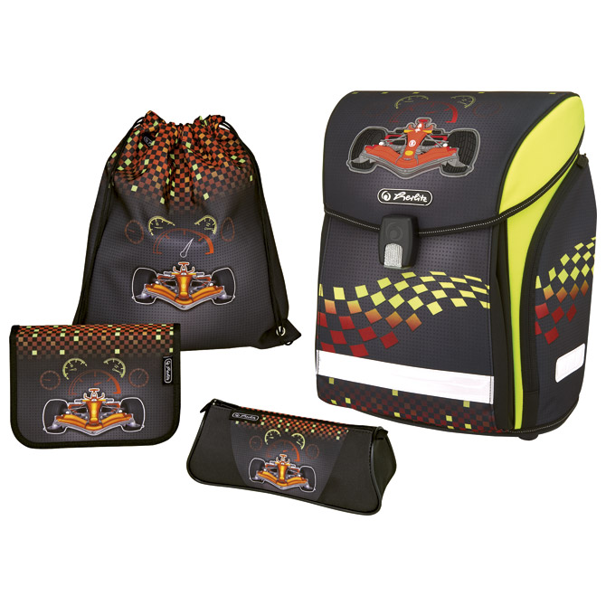 Torba školska anatomska 4/1 Midi Formula1 Herlitz 50007783!!