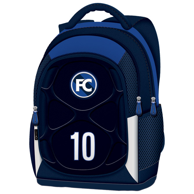 Ruksak školski anatomski Football Team Connect crno-plavi!!