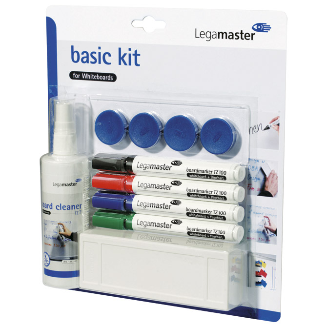 Set pribora za bijelu ploču Basic Legamaster blister
