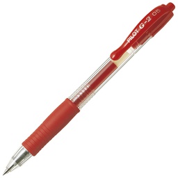 [000001591] Roler gel grip 0,5 mm G2 Pilot BL-G2-5-R crveni