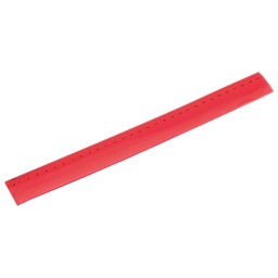 [900004246] Ravnalo pvc 30 cm fleksibilno crveno!!