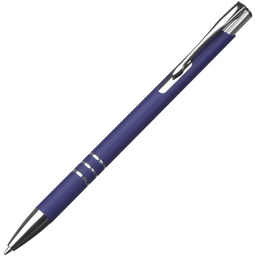 [900004302] Olovka kemijska metalna gumirana slim New Jersey plava