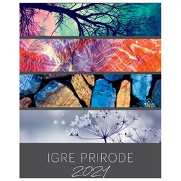 [000026448] Kalendar "Igre prirode 2025" 13 listova, spirala