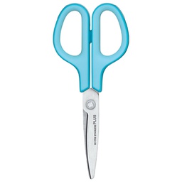 [000026632] Škare uredske 17,5 cm nehrđajući čelik Fitcut Curve SC-175S Plus.35052 svijetloplave blister