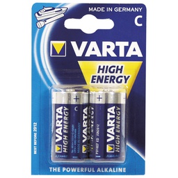 [000001615] Baterija alkalna 1,5V C High Energy pk2 Varta LR14 blister!!