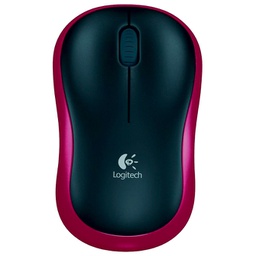 [000027067] Miš usb 3tipke optički bežični M185 Logitech crveno/crni blister