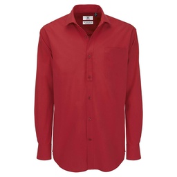 [900004536] Košulja muška dugi rukavi B&C Heritage 125g tamnocrvena M!!