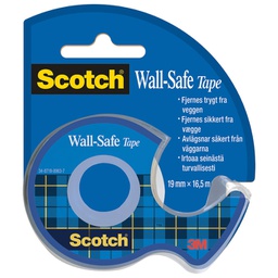 [000027168] Traka ljepljiva 19mm/16,5m Scotch Wall safe 183 3M. Blister!!