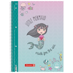 [000027199] Blok kolegij A4 karo  80L perforacija+4rupe Mermaid Brunnen 10-67928 642!!