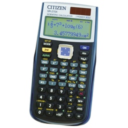 [000001656] Kalkulator tehnički 10+2mjesta 251 funkcija Citizen SR-270X crni blister!!