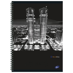 [000035286] Blok kolegij A4 crte  70L Cities By Night Elisa