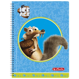 [000035312] Blok kolegij A4 karo  70L Ice Age Scrat Herlitz 50004966!!