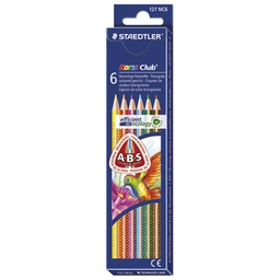[000035419] Boje drvene   6boja Noris Staedtler 127NC6 blister!!