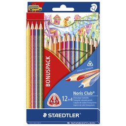 [000035427] Boje drvene  12boja Noris Staedtler 127NC12P1 blister + 4 drvene bojice GRATIS!!