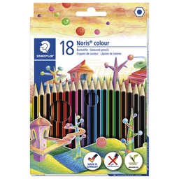 [000035434] Boje drvene  18boja Noris colour Staedtler 185 C18 blister