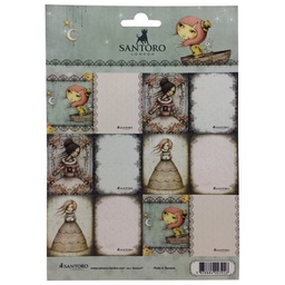 [000035645] Etikete školske 1/18 papir Mirabelle G2984840 sortirano!!