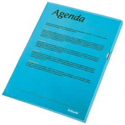 [000035775] Fascikl "L" 120my pp A4 mat Copy Safe pk100 Esselte 54837 plavi