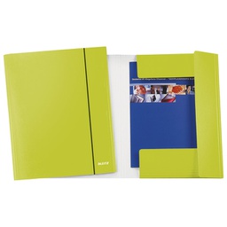 [000035822] Fascikl klapa s gumicom karton A4 Wow Leitz 39830064 metalik svijetlo zeleni!!