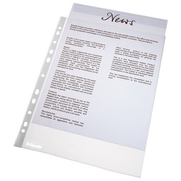 [000035859] Fascikl uložni A4  38my pp mat Copy Safe pk100 Esselte 56171