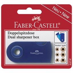 [000001689] Šiljilo pvc s pvc kutijom 2rupe Sleeve Twin Faber-Castell 182797 sortirano blister