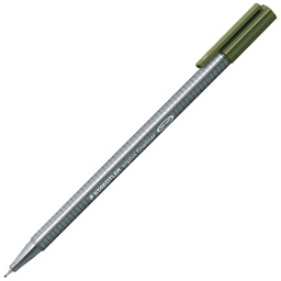 [000035924] Flomaster fineliner 0,3 mm Triplus Staedtler 334-57 maslinasto zeleni