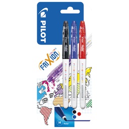 [000035947] Flomaster Frixion Colors 0,7mm pk3 Pilot sortirano blister!!