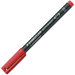 [000035962] Marker permanentni 1-2,5 mm reciklirani Lumocolor Staedtler 314-2 crveni