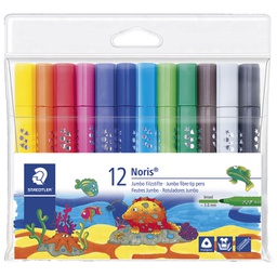 [000035975] Flomaster školski  12boja jumbo Noris Staedtler 328-B WP12!!