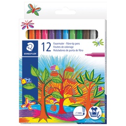 [000035976] Flomaster školski  12boja Staedtler 325 C12