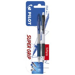 [000035997] Set olovka kemijska+olovka tehnička Super grip Pilot blister