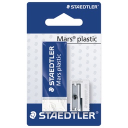 [000036050] Gumica+šiljilo Staedtler 526-S3BK2D blister!!