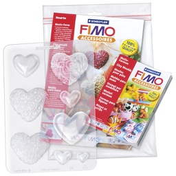 [000036121] Kalup za modeliranje veliki Srca Fimo Staedtler 8742 26 blister!!