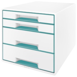 [000036249] Kutija s  4 ladice Wow Cube Leitz 52130051 tirkizna!!