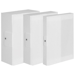 [000036414] Mapa s gumbom hrbat- 40mm A4 Balmar (Dispaco) D-3604 bijela!!