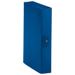 [000036418] Mapa s gumbom hrbat- 60 mm A4 Delso line Esselte C8605/390386050 plava