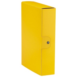 [000036424] Mapa s gumbom hrbat- 80 mm A4 Delso line Esselte C8809/390388090 žuta