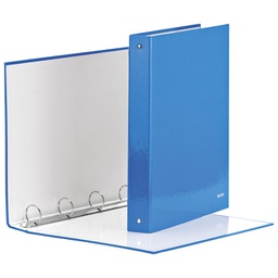 [000036477] Mapa uložna 4ringa-fi30 mm/hrbat-40 mm A4 Wow Leitz 42440136 metalik svijetloplava!!