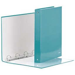 [000036479] Mapa uložna 4ringa-fi30 mm/hrbat-40 mm A4 Wow Leitz 42440151 metalik tirkizna!!