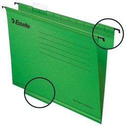 [000036499] Mapa viseća 39-V A4+ pk25 Classic FC Esselte 90337 zelena!!