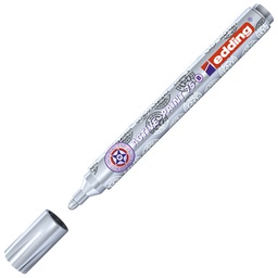 [000001773] Marker permanentni lakirajući 2-3mm Active Paint Edding 75 srebrni!!